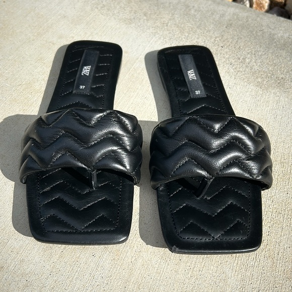 Zara thong slides - Picture 3 of 3